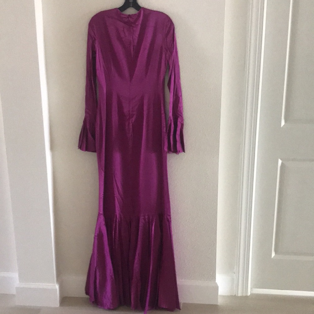 CAROLINE CONSTAS Silk Blend Allonia Gown - Picture 6 of 14
